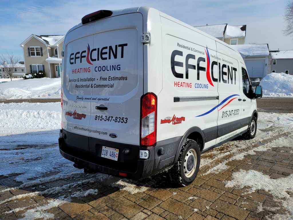 Efficient Heating & Cooling Van